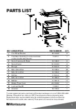 Предварительный просмотр 5 страницы Montezuma MUC4039B Owner'S Manual