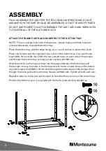 Предварительный просмотр 8 страницы Montezuma MUC4039B Owner'S Manual