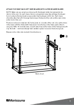 Предварительный просмотр 9 страницы Montezuma MUC4039B Owner'S Manual