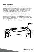 Предварительный просмотр 10 страницы Montezuma MUC4039B Owner'S Manual