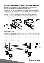 Предварительный просмотр 12 страницы Montezuma MUC4039B Owner'S Manual