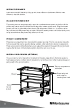 Preview for 14 page of Montezuma MUC4039B Owner'S Manual