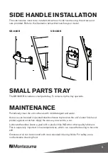 Предварительный просмотр 5 страницы Montezuma SHOPBOX SB360DB Owner'S Manual