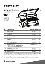 Предварительный просмотр 3 страницы Montezuma Triangle DX411B Owner'S Manual