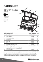 Предварительный просмотр 8 страницы Montezuma Triangle DX411B Owner'S Manual