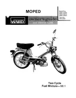 Предварительный просмотр 1 страницы Montgomery Ward 61M-208B Series Owner'S Manual And Parts List