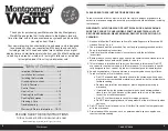 Preview for 2 page of Montgomery Ward 710089 Instruction Manual