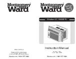 Preview for 1 page of Montgomery Ward 718911 Instruction Manual