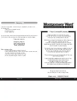 Preview for 9 page of Montgomery Ward 743771 Instruction Manual