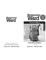 Preview for 1 page of Montgomery Ward 751821 Instruction Manual