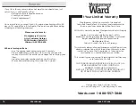 Preview for 7 page of Montgomery Ward 762524 Manual