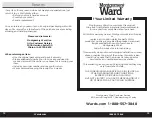 Preview for 7 page of Montgomery Ward 762903 Instruction Manual