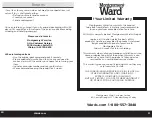 Preview for 11 page of Montgomery Ward 765294 Instruction Manual