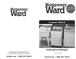 Preview for 1 page of Montgomery Ward 767000 Instruction Manual