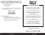 Preview for 11 page of Montgomery Ward 767000 Instruction Manual