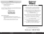 Preview for 7 page of Montgomery Ward 782652 Instruction Manual