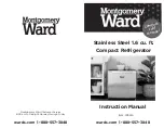 Preview for 1 page of Montgomery Ward 785516 Instruction Manual