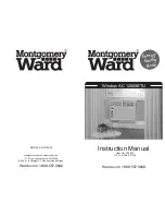 Montgomery Ward AW121005E Instruction Manual preview