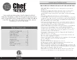 Preview for 2 page of Montgomery Ward Chef Tested 760899 Instruction Manual