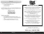 Preview for 11 page of Montgomery Ward Chef Tested 760899 Instruction Manual