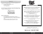 Preview for 7 page of Montgomery Ward Chef Tested 767046 Instruction Manual