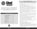 Preview for 2 page of Montgomery Ward Chef Tested 769626 Instruction Manual