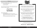 Preview for 7 page of Montgomery Ward Chef Tested 769626 Instruction Manual