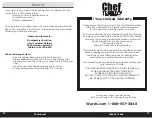 Preview for 7 page of Montgomery Ward Chef Tested 774429 Instruction Manual