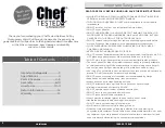 Preview for 2 page of Montgomery Ward Chef Tested 778790 Instruction Manual