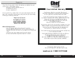 Preview for 7 page of Montgomery Ward Chef Tested 778790 Instruction Manual