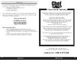 Предварительный просмотр 7 страницы Montgomery Ward Chef Tested 787910 Instruction Manual