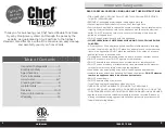 Preview for 2 page of Montgomery Ward Chef Tested 791281 Instruction Manual