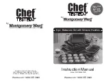 Montgomery Ward Chef Tested CK-S92298-RED Instruction Manual preview