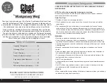 Предварительный просмотр 2 страницы Montgomery Ward Chef Tested CWS001 Instruction Manual