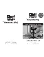 Montgomery Ward Chef Tested KYS-376 Instruction Manual preview