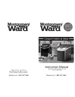 Montgomery Ward FCl121B Instruction Manual preview