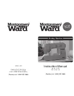 Montgomery Ward JW12 Instruction Manual предпросмотр