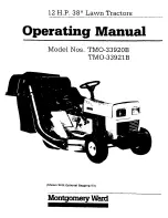 Montgomery Ward TMO-33920B Operating Manual preview