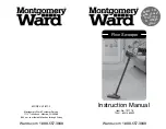 Montgomery Ward V2811-2 Instruction Manual preview