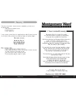 Preview for 9 page of Montgomery Ward WQP8-9239L-US Instruction Manual