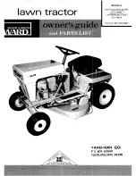 Preview for 1 page of Montgomery Ward ZYJ-1387A Owner'S Manual And Parts List