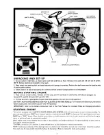 Preview for 4 page of Montgomery Ward ZYJ-1387A Owner'S Manual And Parts List