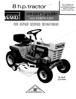 Preview for 1 page of Montgomery Ward ZYJ-1410B Owner'S Manual And Parts List