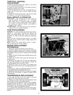 Preview for 10 page of Montgomery Ward ZYJ-1433A Owner'S Manual And Parts List