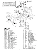 Preview for 16 page of Montgomery Ward ZYJ-1433A Owner'S Manual And Parts List