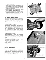 Предварительный просмотр 10 страницы Montgomery Ward ZYJ-239 A Owner'S Manual And Parts List