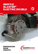 Preview for 1 page of Monti MontiPower BRISTLE BLASTER ELECTRIC DOUBLE Manual