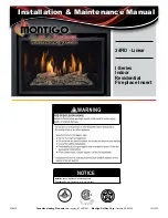 Montigo 34FID-L Installation & Maintenance Manual preview