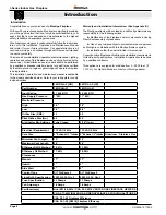 Preview for 4 page of Montigo 34FID-L Installation & Maintenance Manual