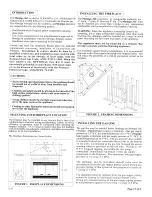 Preview for 2 page of Montigo 36C Installing And Operating Instructions